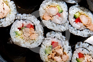 Nori Sushi rolls photo