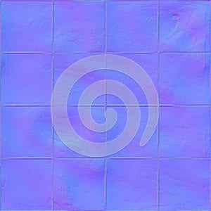 Normal map texture mapping Tile