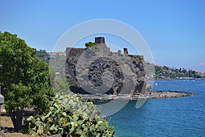 Norman Castle Aci Castello Sicily photo