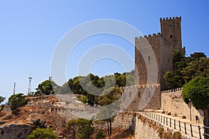 Norman castle called Torri del Balio, Erice