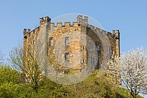 A Norman castle in Durham, UK