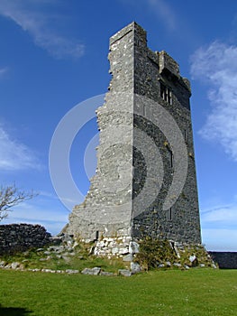 Norman castle ruins