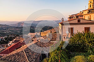 The norman castle in Saint Severina, Calabria, Italy. Castello normanno in Santa Severina