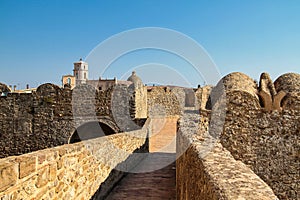 The norman castle in Saint Severina, Calabria, Italy. Castello normanno in Santa Severina