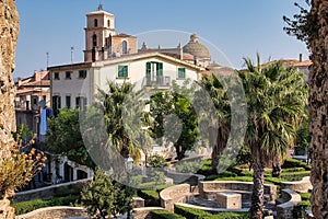 The norman castle in Saint Severina, Calabria, Italy. Castello normanno in Santa Severina