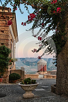 The norman castle in Saint Severina, Calabria, Italy. Castello normanno in Santa Severina