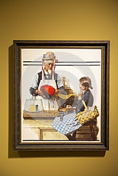 Norman Rockwell Art, Artist, Painting