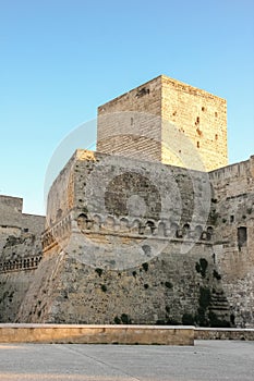 Norman Swabian Castle. Bari. Apulia or Puglia. Italy