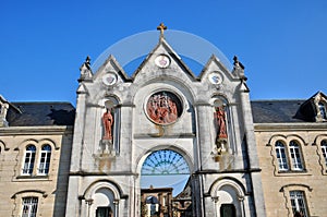 Normandie, La Trappe abbey in Soligny la Trappe