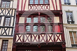 Normandie, picturesque city of Rouen in Seine Maritime