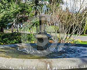 Normandy Park Fountain Detail 2
