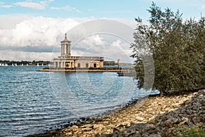 Normanton Church in Rutland Water Park, England