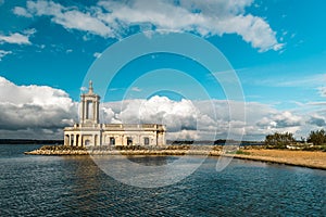 Normanton Church in Rutland Water Park, England