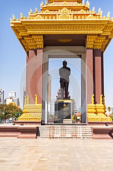 Norodom Sihanouk Memorial, a monument of the King Father in Phnom Penh, Cambodia