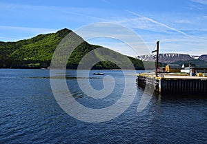 Norris Point view  towards the Tablelands