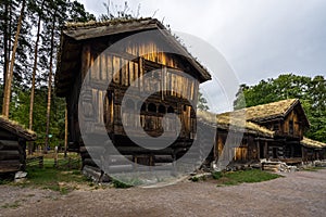 Norsk Folkemuseum in Oslo an open-air museum which incorporates traditional buildings from Norway