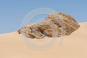 North African sand dunes