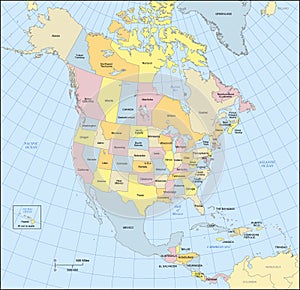 North America Map