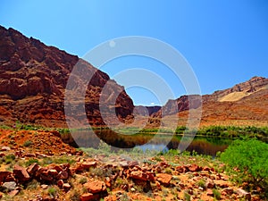 North America, USA, Arizona, Lees Ferry, Marble Canyon