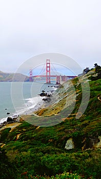 North America, USA, California, the Golden Gate Bridge in San Francisco