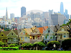 North America, USA, California, San Francisco, the Painted Ladies