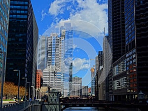 North America, USA, Illinois, Chicago, modern buildings