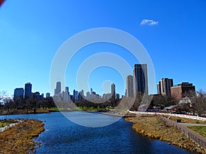 North America, USA, Illinois, Chicago, modern buildings