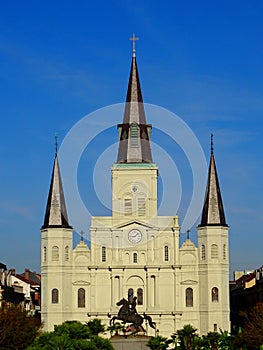 North America, USA, Louisiana, New Orleans, St. Louis Cathedral