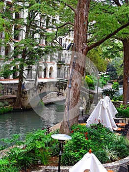 North America, USA, Texas, San Antonio River Parkway Paseo del RÃÂ­o photo