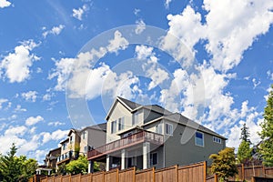 North American Homes Backyard Decks photo