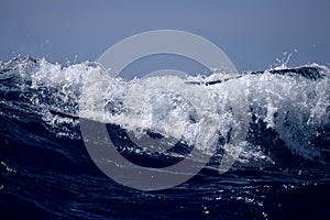 North Atlantic. Fresh wind.