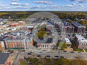 North Attleborough aerial view, Massachusetts, USA