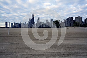 North Avenue Beach ready for volleyball