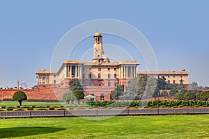 The North Block of the building of the Secretariat. Central Secretariat is where the Cabinet Secretariat is housed, which