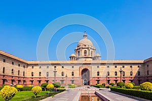North Block of the building of the Secretariat. Central Secretariat is where the Cabinet Secretariat is housed, which administers