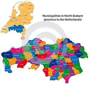 North Brabant - province of the Netherlands