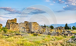 North Byzantine Gate at Hierapolis in Pamukkale, Turkey