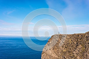 North Cape in Finnmark, Northern Norway