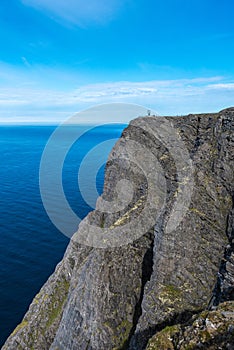 North Cape in Finnmark, Northern Norway