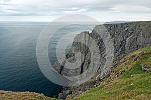 North Cape in Mageroya island, Norway