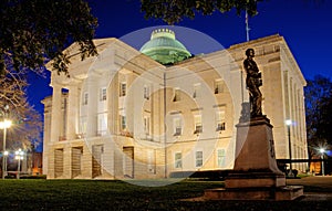 North Caroina State Capitol Building, West Portico photo