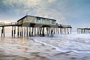 North Carolina Frisco Abandoned Fishing Pier