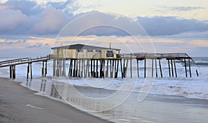 North Carolina Hatteras Icon Frisco Fishing Pier