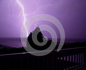 North Carolina Lightning Storm