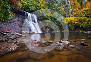 North Carolina Nature Waterfall Photography Autumn Outdoors Scenic Landscape
