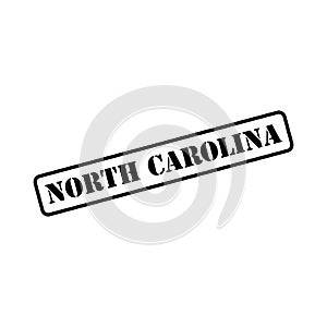 North Carolina Stamp Vector photo