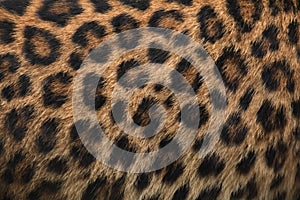 North-Chinese leopard (Panthera pardus japonensis) fur texture.