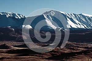 North Chui ridge of Altai mountains in Russia.