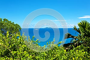 North coast of the Island Praslin, Republic of Seychelles, Africa photo