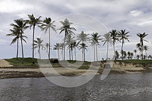 North coastline, Rio Grande do Norte, Brazil